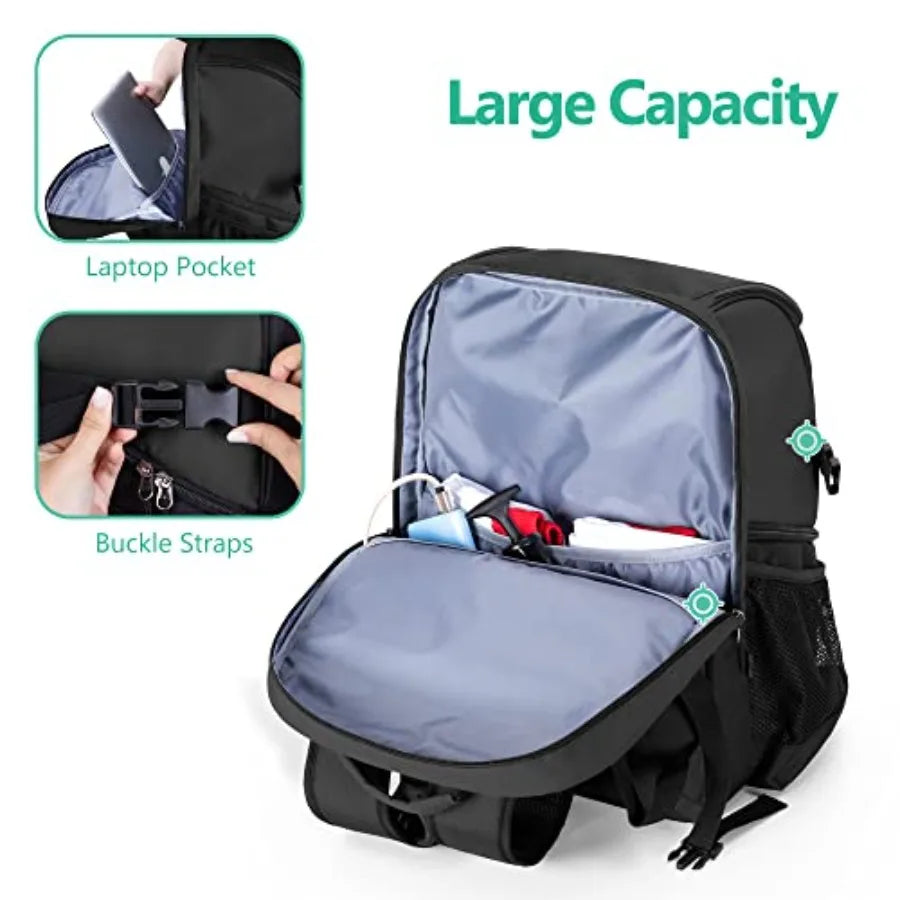 Basketball Bag Soccer Equipment Bag with Ball and Shoe Compartment for Soccer Ball Volleyball Gym Outdoor Travel