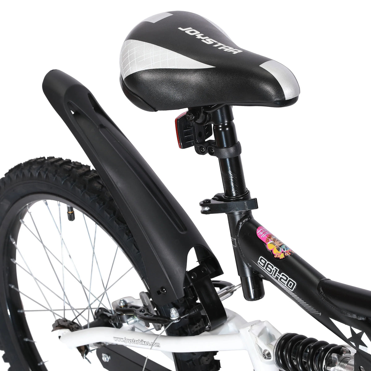 JOYSTAR Dual-Suspension Kids Mountain Bike 20/24" for Ages 6-12 Boys Girls with Dual Handbrake And Kickstand Multiple Colors Available