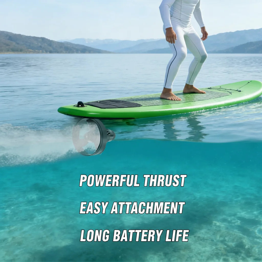 Electric Surfboard Underwater Thruster SUP Propeller Propulsion Stand Up Paddle Board Motor Underwater Thruster for Water Sports