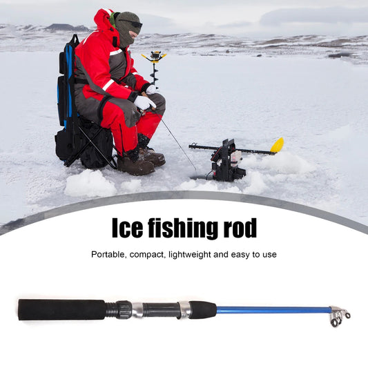 74cm/110cm Fishing Rod & Reel Winter Fishing Rods Ice Fishing Rods or Fishing Reels To Choose Rod Combo Pen Pole