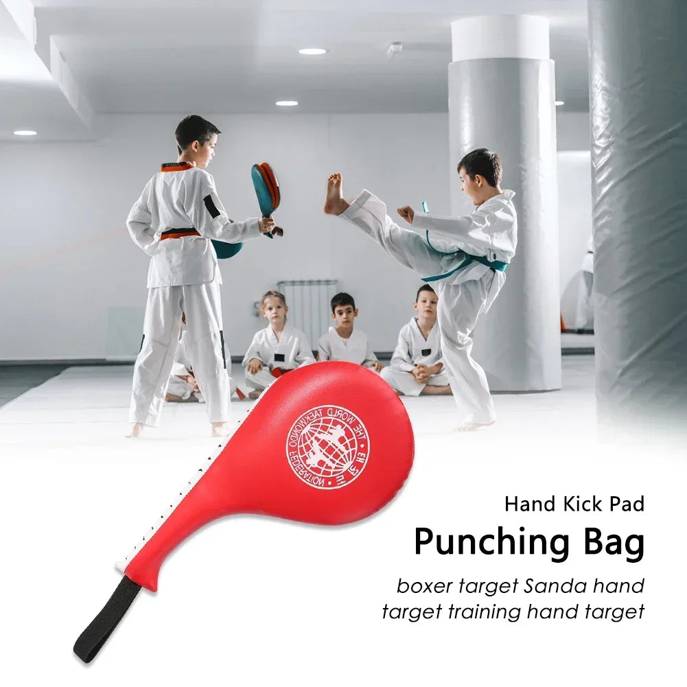 Taekwondo Boxing Pads for Children Kick Pad Target Karate Punch PU Rebound Foot Hand Target Kick Kid Adult Boxing Pad Kickboxing