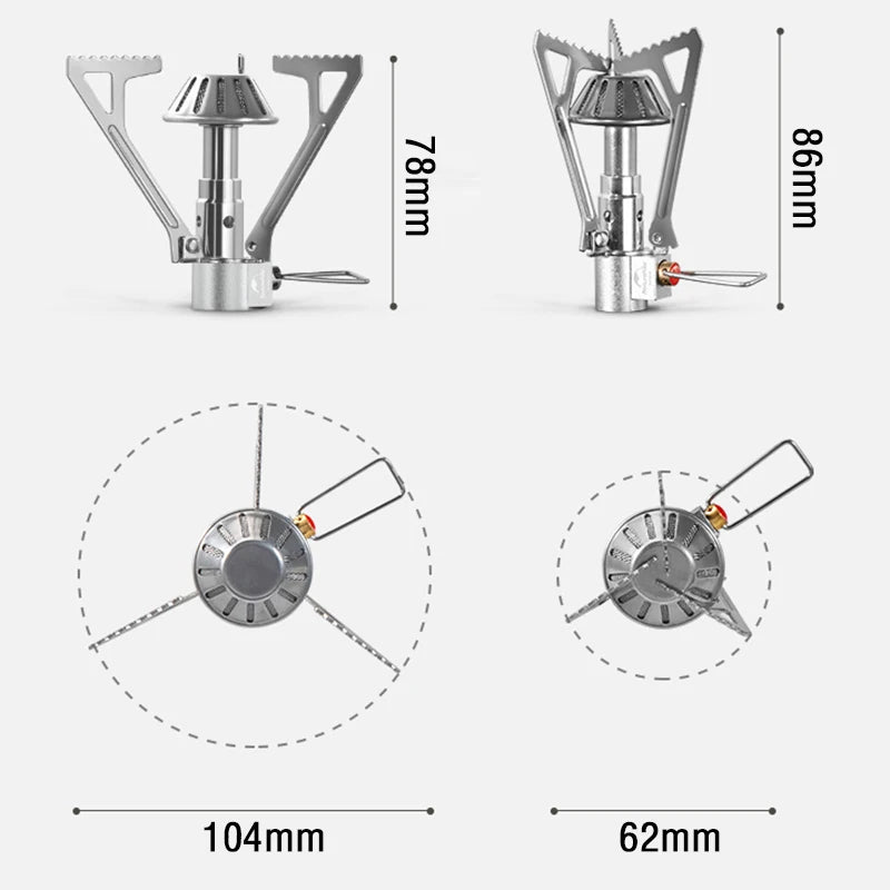 Naturehike Camping Stove Mini Stove Outdoor Picnic Gas Stove Outdoor Tourist Gas Burner Ultra Light Hiking Camping Gas Stove