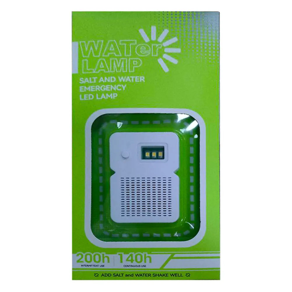 LED Outdoor Camping Lamp Reusable Portable Salt Water Emergency Lamp Travel Supplies for Night Fishing Equipment