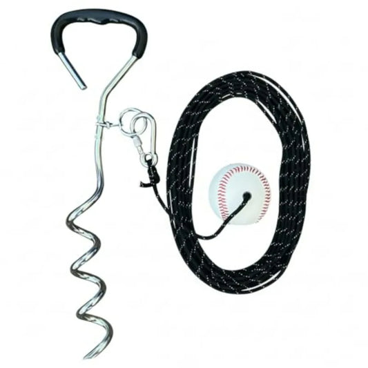 Baseball Softball Swing Trainer Practice Your Swing in The Backyard with a Real Ball Get 50 Feet of Flight Feedback Ages