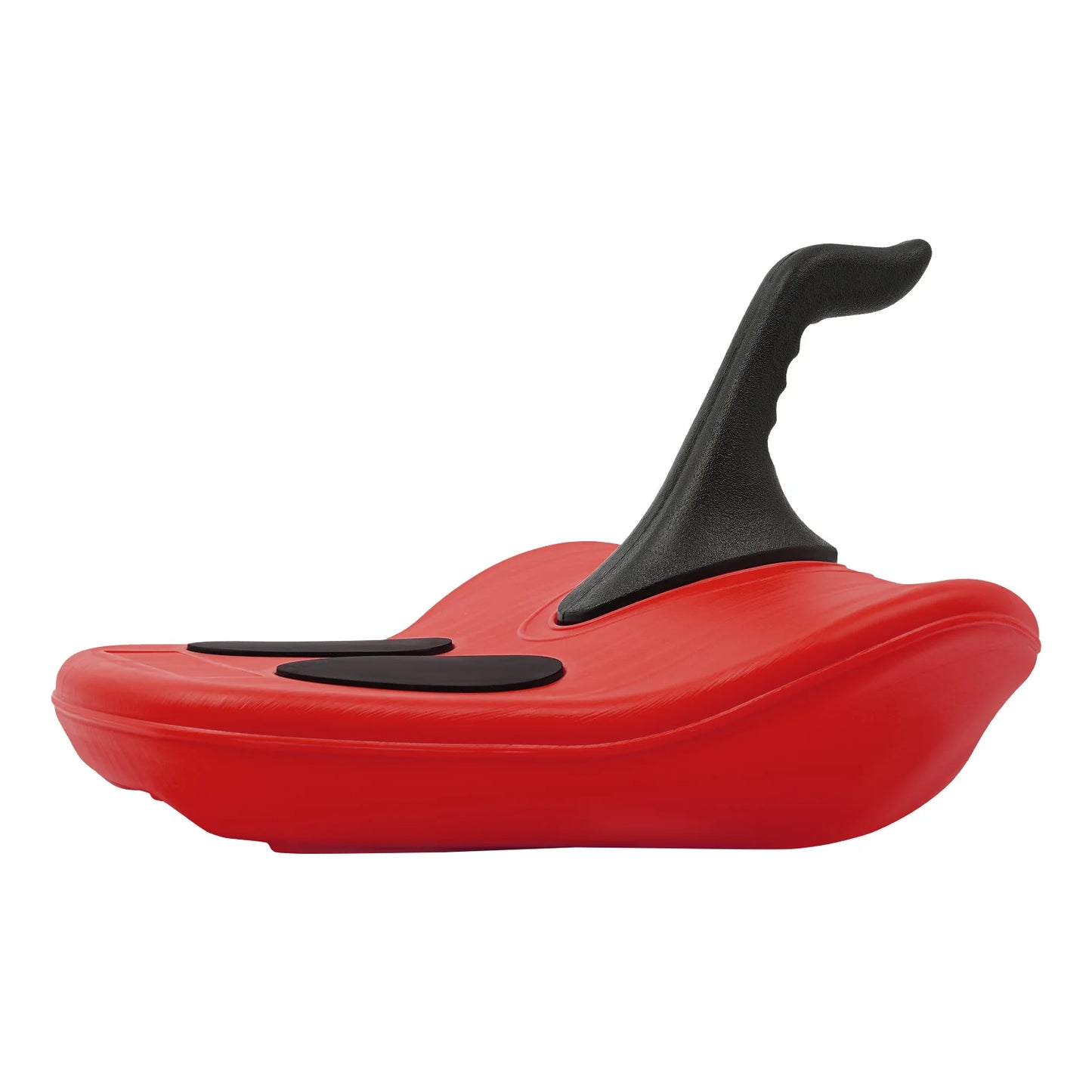 Red Sled Snowboard with Handle & Pull Rope, Portable Sledding Snowboard for Kids, Teens, Adults, for Outdoor Skiing Snow Skating