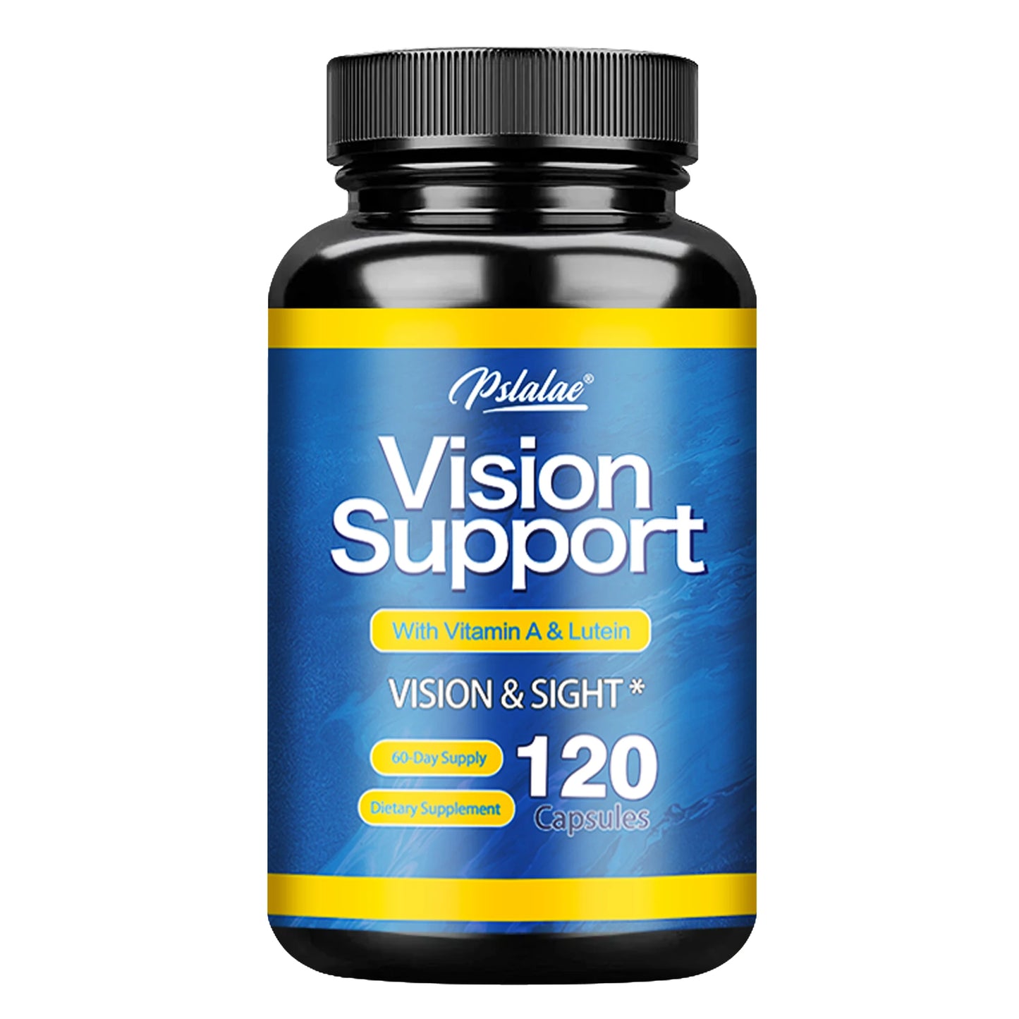Vision Support Capsules - Contains Vitamin A and Lutein To Promote Eye and Vision Health and Relieve Eye Fatigue - 120 Capsules