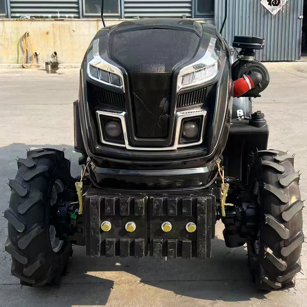 60HP 4WD Farm Tractor CE Euro5 EPA Diesel Engine Agricultural Wheeled Tractor For Farm Plowing Harvesting