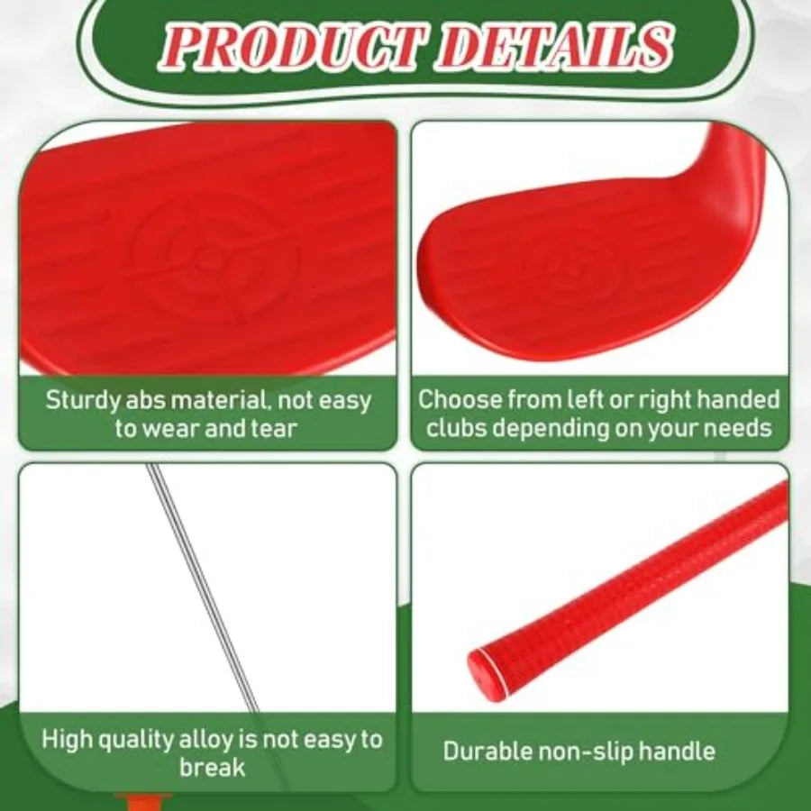 2 Pack 36" Backyard Golf Club Set with Oversize Heads Golf Club for Home Backyard Bucket Game Chipping Clubs Outdoor Indoor Tra