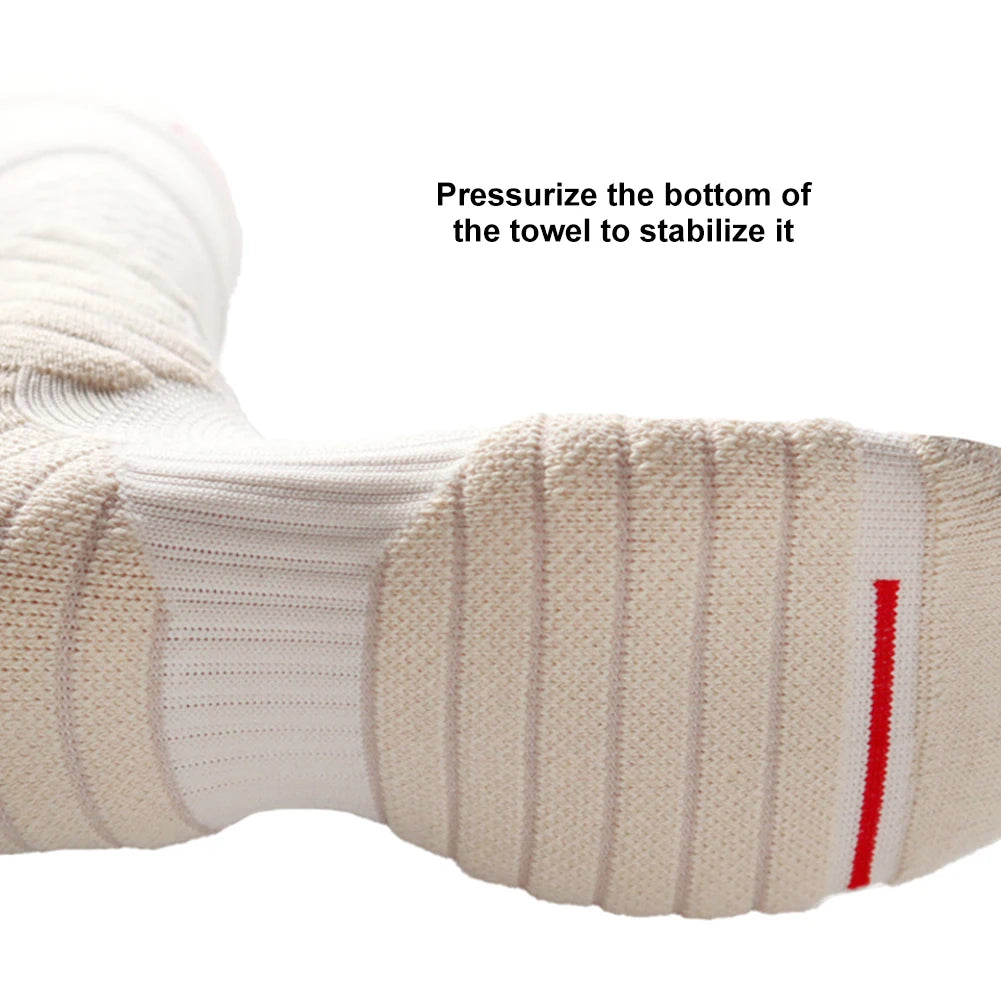 Men Sports Socks Basketball Socks Terry Sole Athletic Running Socks Non Slip Comfy Trekking Socks Breathable for Teen Boys