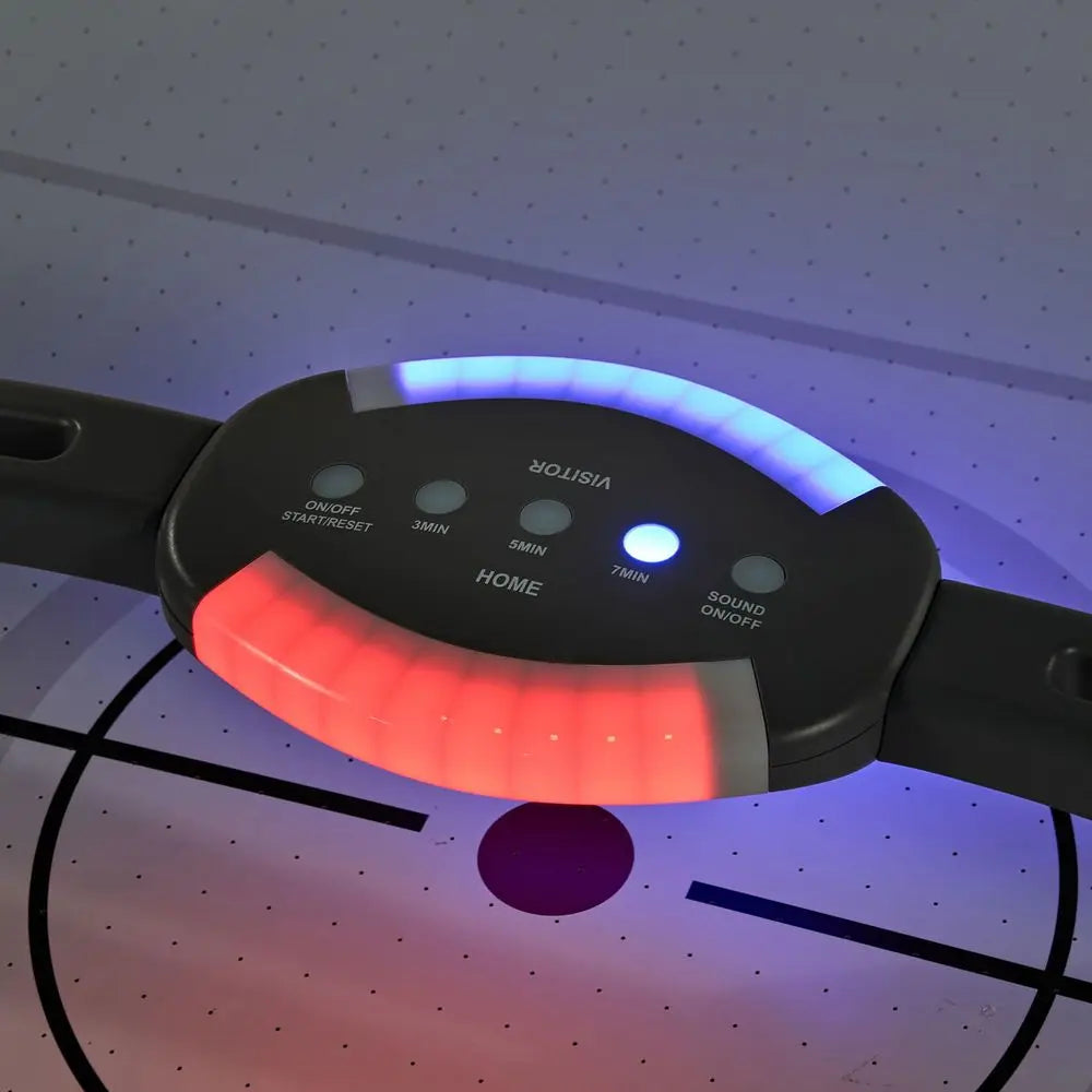 54 Air Hockey Table w Folding Steel Legs amp Optional LED Lights Powerful Motor, Smooth Surface, Very Sturdy Perfect for Kids a