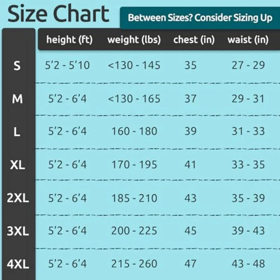Men's wetsuit top jacket: 2mm/3mm neoprene, black, long sleeve with extended back flap for warmth, comfort, surfing, snorkeling