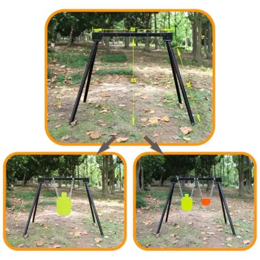 Durable Steel Target Stand Designed for AR500 Shooting Targets with HeavyDuty Construction and Stable Base for Outdoor Range Us