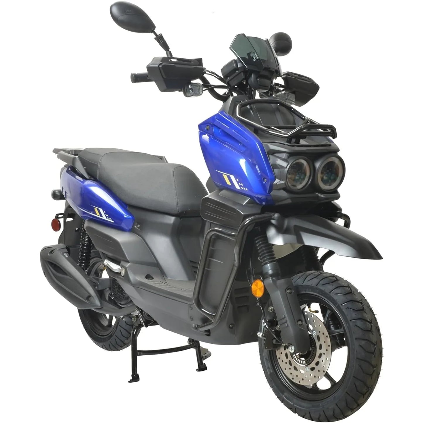 150 Moped Gas 150cc Scooter 150cc Motorcycle Fully Automatic Adult Bike Street Motorcycle with 12 inch Aluminum, Custom