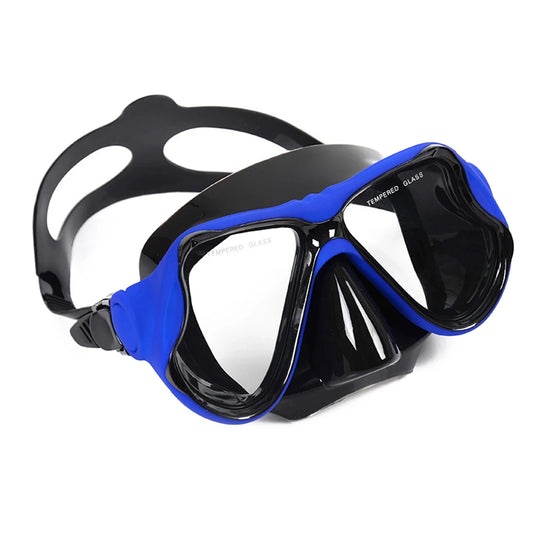 Scuba Diving Mask Anti-Fog Professional Snorkeling Mask Panoramic Wide View Snorkels Diving Goggles for Free Swim