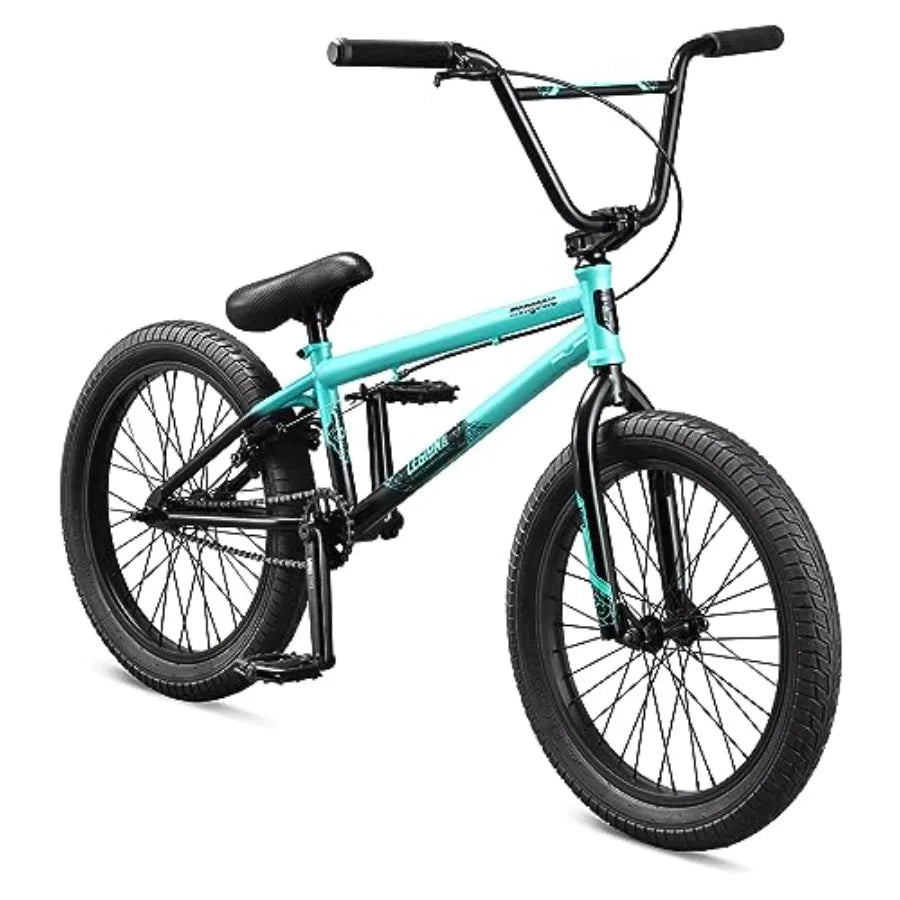 Legion Freestyle BMX Bike for Intermediate Riders 20-Inch Wheels Hi-Ten Steel Frame Micro Drive 25x9T Gearing Suitable for Boys