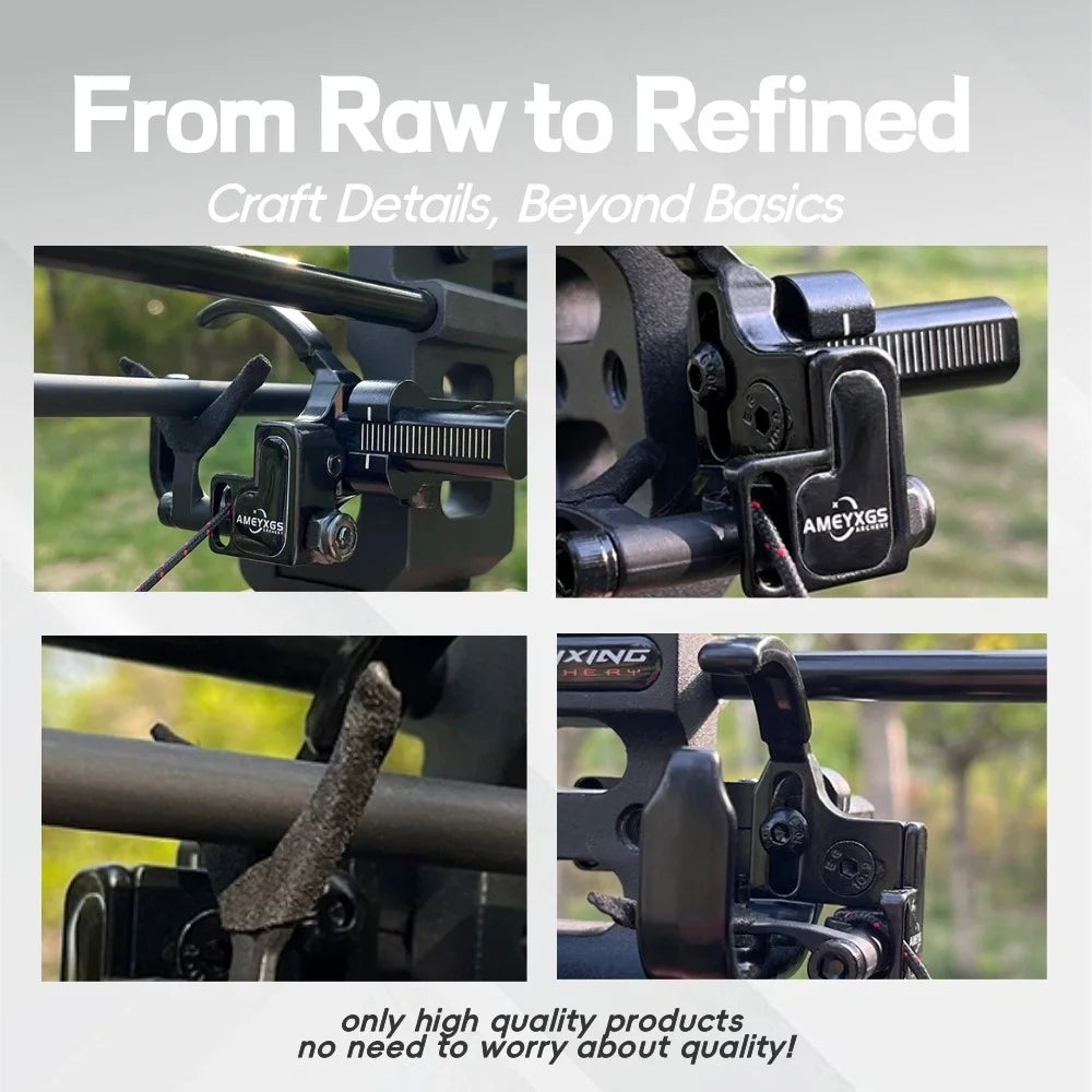 Compound Bow Arrow Rest Fall Away Adjustable Aluminum Alloy Durable for Hunting Shooting and Target Practice Accessories