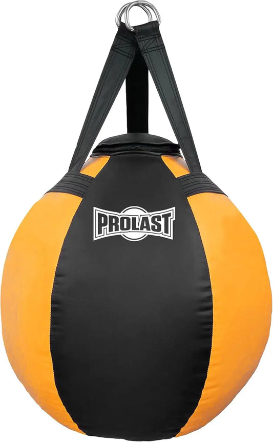 Wrecking Ball Heavy Punching Bag for Adults, Hook and Uppercut, Body Snatcher, Boxing, MMA, Muay Thai, 65 lbs, Classic