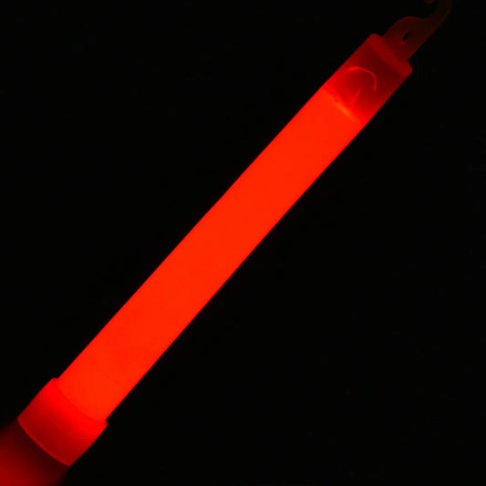 10pcs Glow Light Sticks Waterproof  Hiking Camping Equipment 6 Inch Outdoor Emergency Glow Sticks with Hook