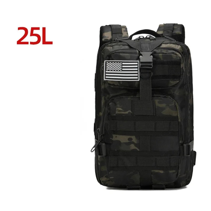 25L/50L Outdoor Sports Fitness Backpack Training Modular Backpack Multifunctional Backpack