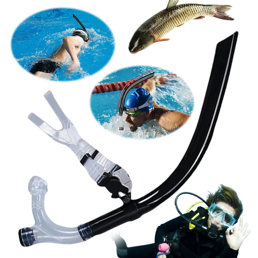 Diving Training Mouthpiece Comfortable Swim Training Snorkel Snorkel Diving Tube for Snorkeling Scuba Diving Freediving Swimming