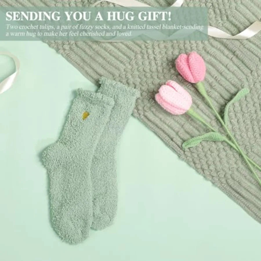 Birthday Gifts for Women - 13PCS Unique Happy Birthday Easter Gifts Basket for Mom Her Best Friend Sister Wife Girlfriend Cowor