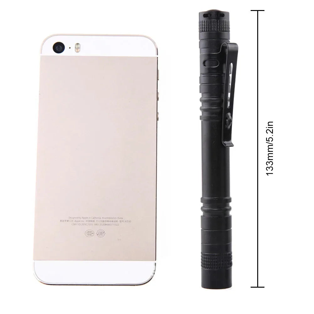 Portable LED Handheld Flashlight IPX4 Waterproof 395nm 3W Mini UV Pen Light Pocket Torch Lamp Banknote Pet Urine Stains Detector