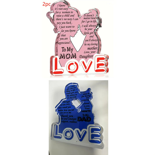 2pc, Gifts for Mom Dad, Gifts for Daughter, Mother's Day Father's Day Gifts Mom Gifts Mom New Bonus Step Mom Gift Ideas