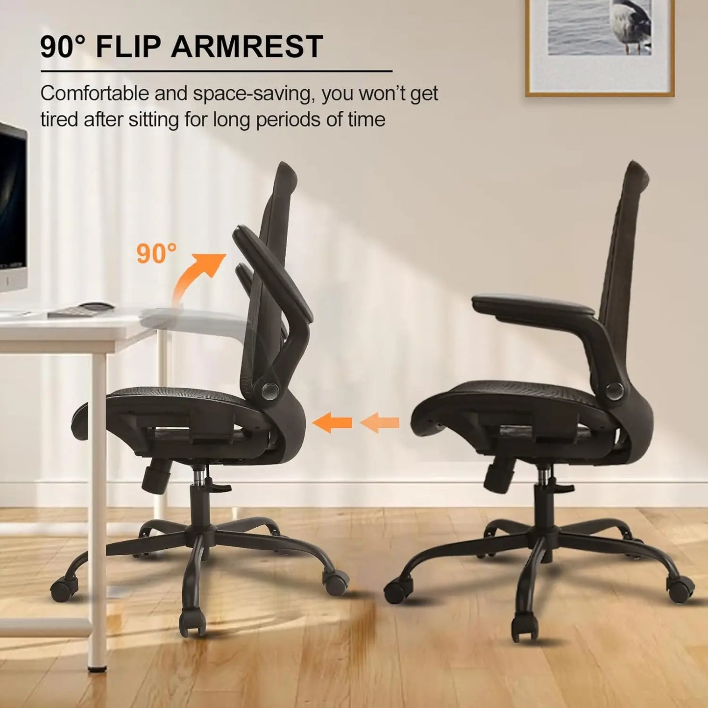 NEW Ergonomic Reclining High Back Mesh Living Room Rocking Gaming Chair Computer Desk Swivel Rolling Lumbar Support