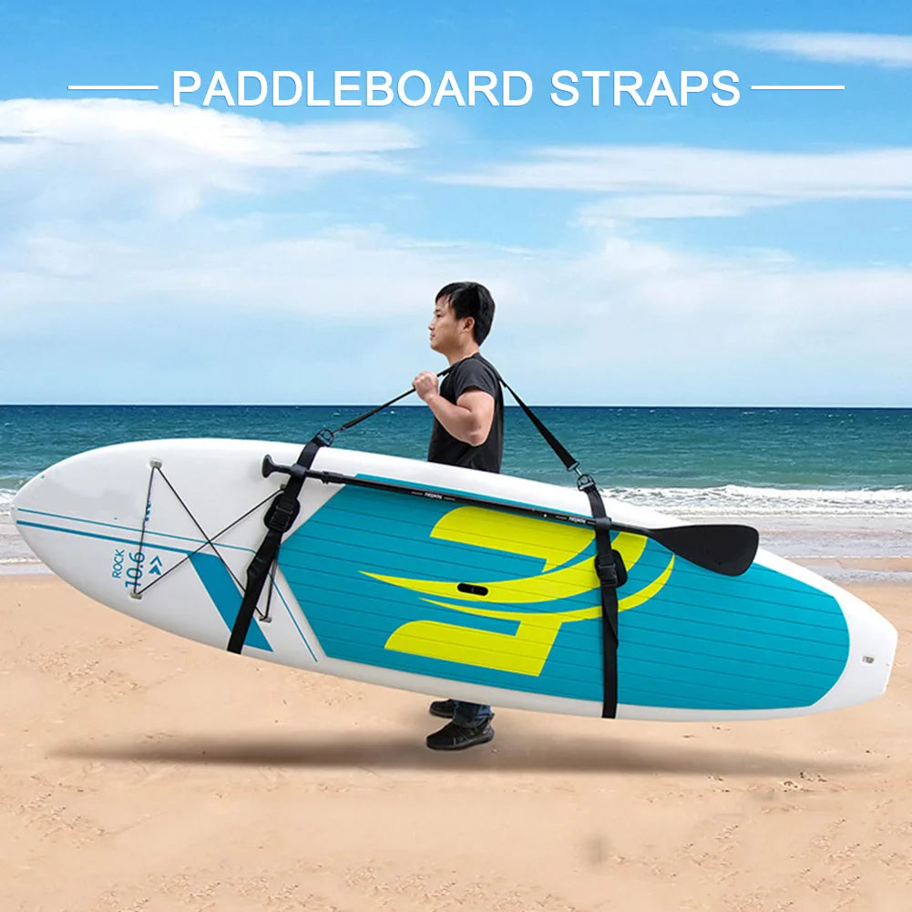 Surfboard Shoulder Belt Adjustable Surfboard Shoulder Carry Sling Stand Up Surf Paddle Board Carrier Accessories