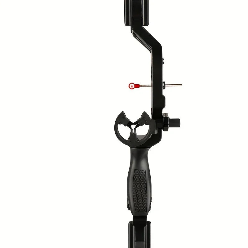 Adult Straight Drawn Bow Aluminum Alloy Lifter Adult/adolescent Archery Detachable Bow Set Right-handed Target Practice 30lbs