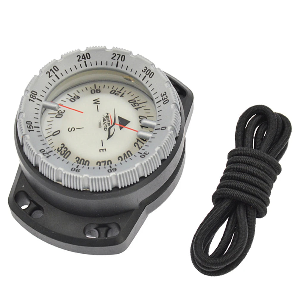 50m Scuba Diving Compass Multi-function Camping Climbing Hiking Luminous Plate