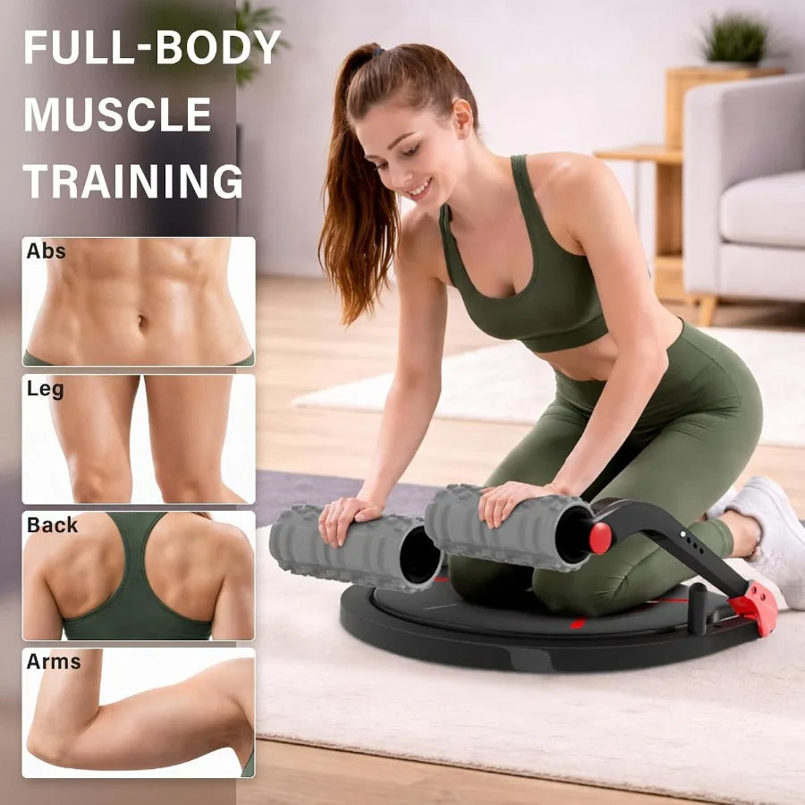 Sit Up Machine, Upgraded Ab Machine for Home Gym Core Workout