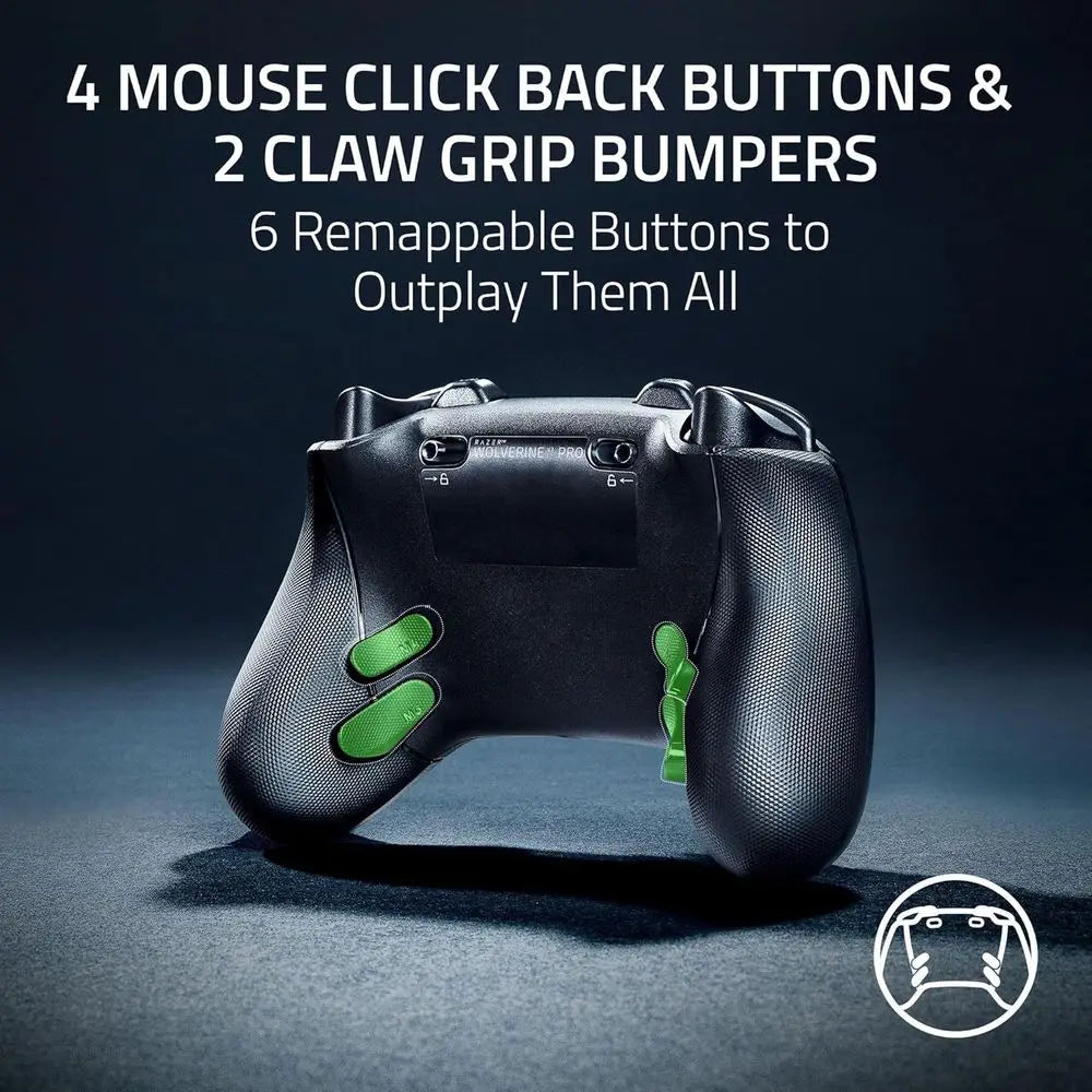 Pro Wireless Gaming Controller: Compatible with Xbox Series X|S, One, Windows - 6 Remappable Keys - Adjustable Triggers - Custom