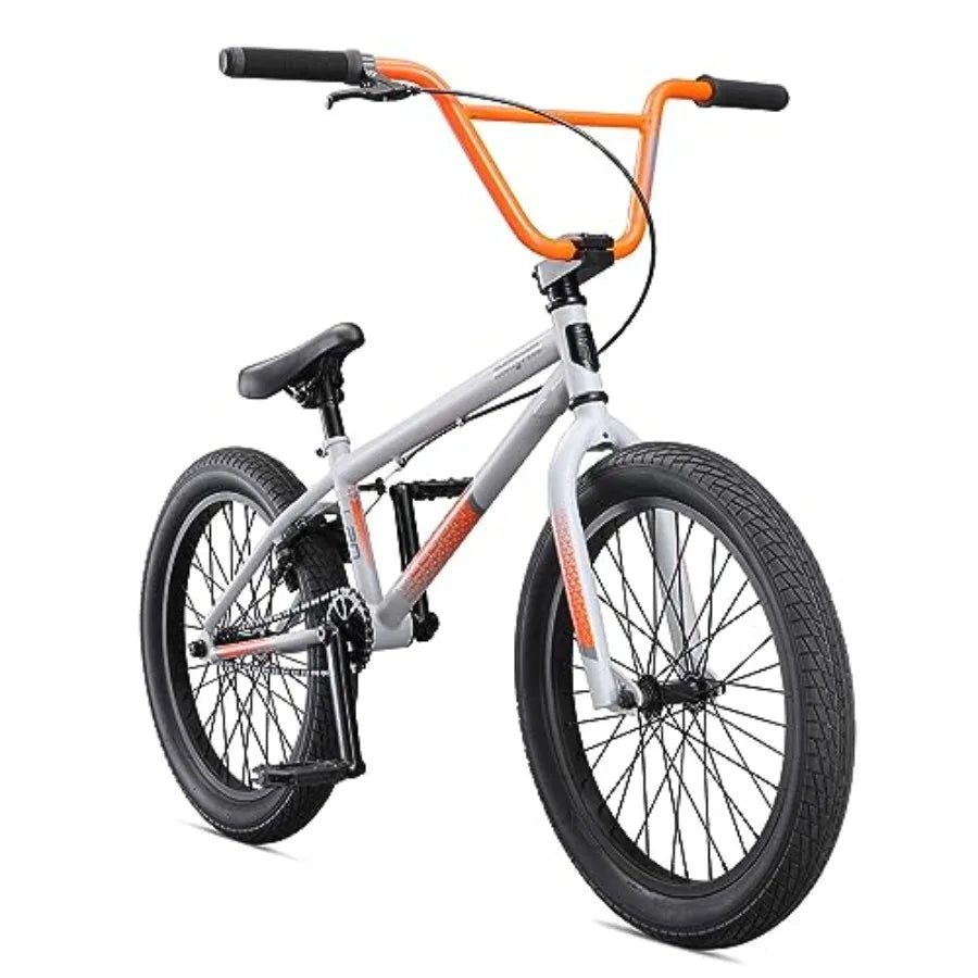 Legion Freestyle BMX Bike for Intermediate Riders 20-Inch Wheels Hi-Ten Steel Frame Micro Drive 25x9T Gearing Suitable for Boys