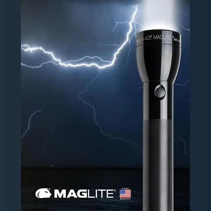 3-Cell D LED Flashlight with Adjustable Focus, 746 Lumens, Water-Resistant for Outdoor & Camping