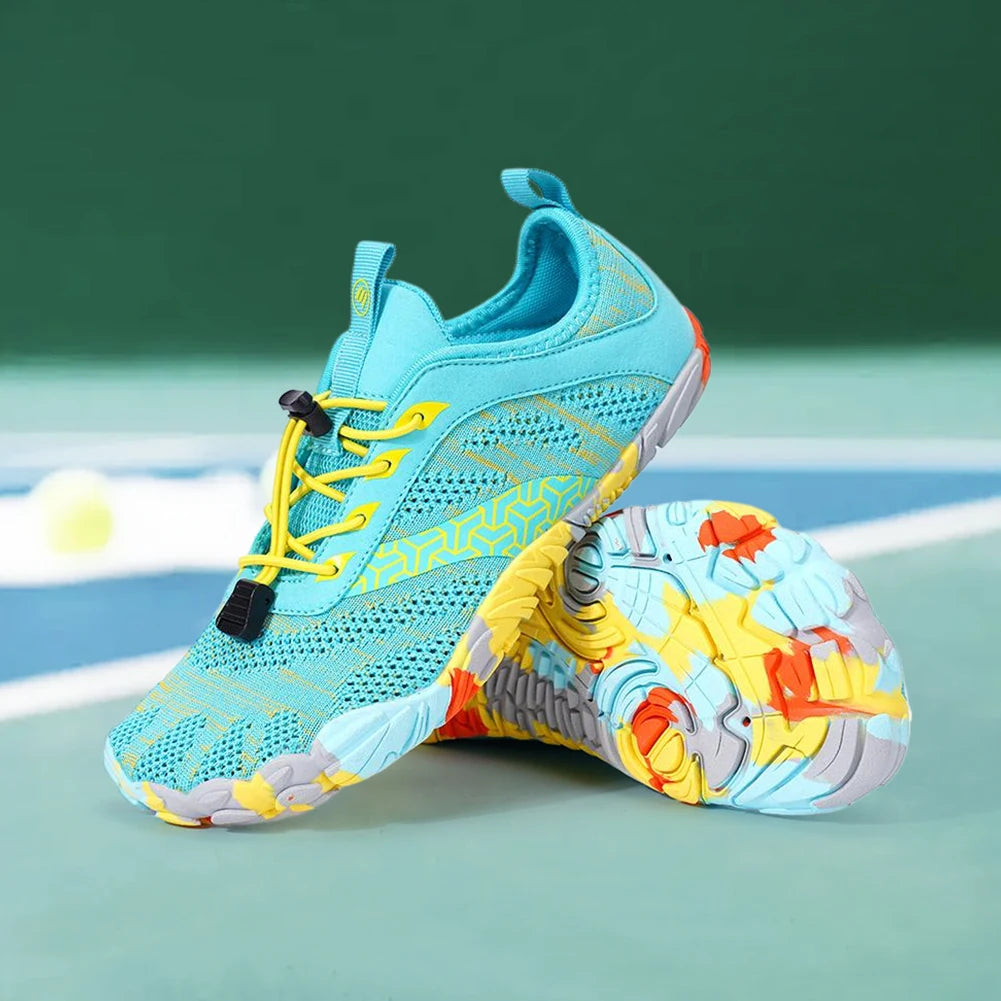 Unisex Water Shoes Non Slip Barefoot Beach Shoes Quick Drying Casual Wading Shoes Mesh Hiking Shoes for Walking Running