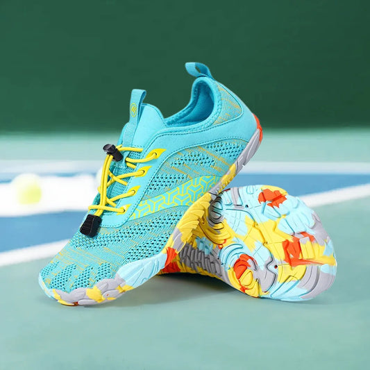 Unisex Water Shoes Non Slip Barefoot Beach Shoes Quick Drying Casual Wading Shoes Mesh Hiking Shoes for Walking Running
