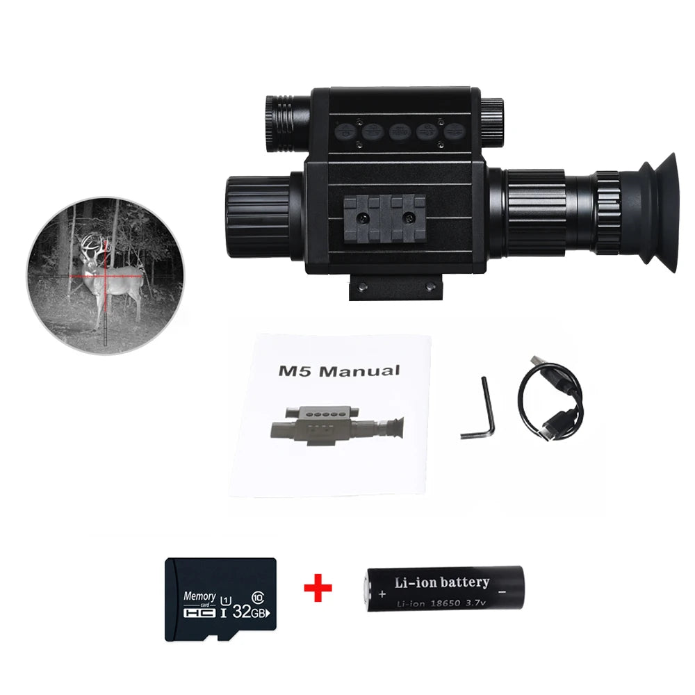 Megaorei Digital Night Vision Monocular HD 1080P Infrared Night Vision ...