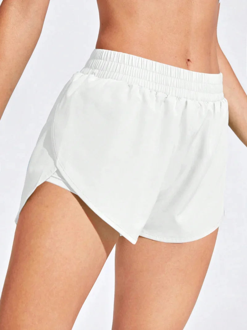 Yoga Shorts Women Fitness Elastic Running Workout Short Leggings For Ladies Gym Sport Shorts Fitness Sportwear