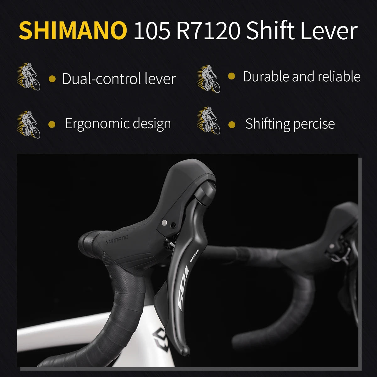 US Warehouse SAVA Carbon Fiber Road Bike F20 Carbon Fiber Racing Adult Bicycle Equipped With The Latest SHIMANO R7120 24-Speed