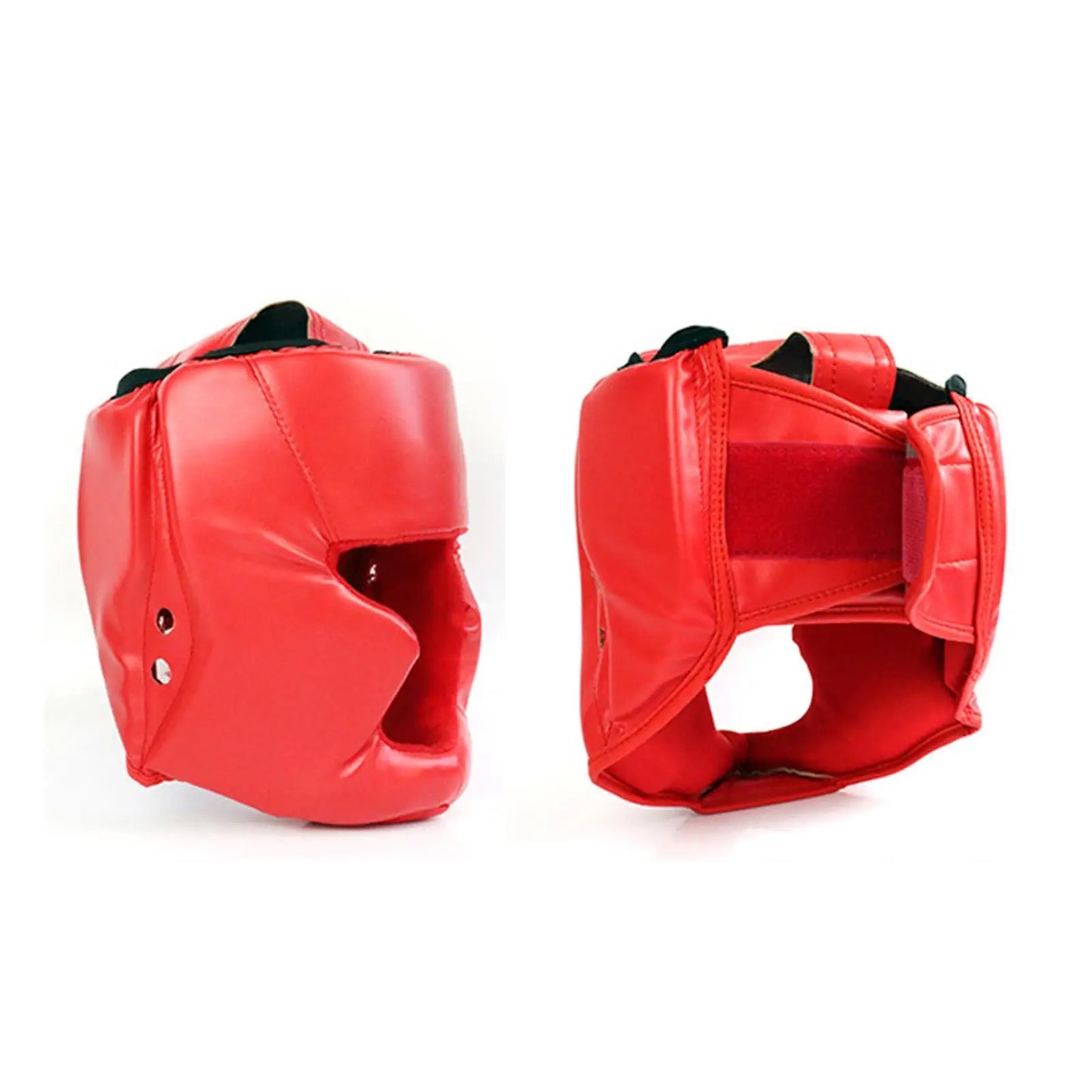 Head Guard Boxing Sparring Head Protector Mma Head Face  58 to 66CM Black