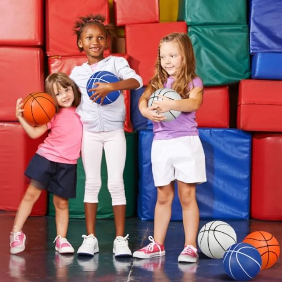 30 Pcs 6 Inch Mini Basketballs with Pump Mini Hoop Outdoor Basketball Set for Toddlers Replacement for Beach Pool Sports Beginn
