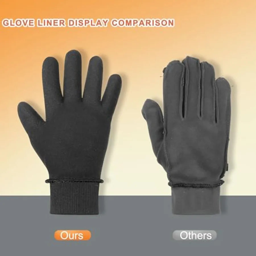 Winter Waterproof Gloves for Men Women Warm Running Cycling Snow Ski Gloves for Cold Weather, Thermal Windproof Material and To