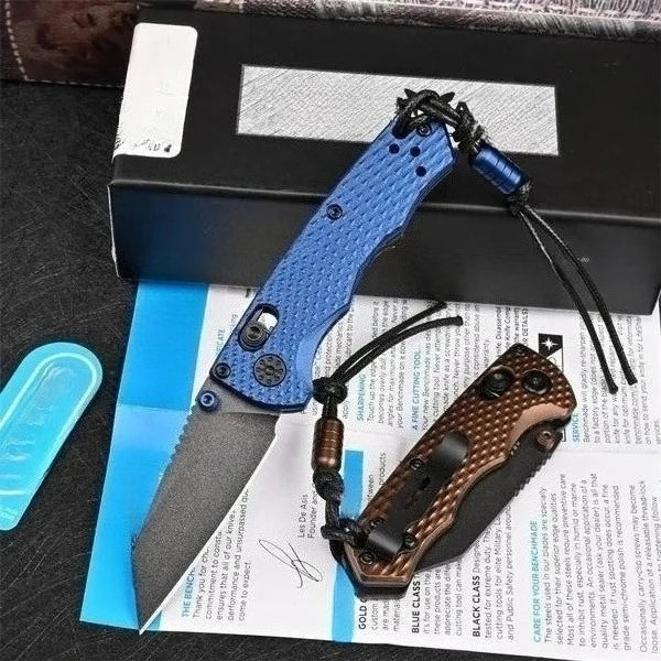 BM 290 Mini AXIS Folding Knife 2.49" CPM-M4 Blade Outdoor Tactical EDC Hunting Knife Lightweight and Compact Great Gift for Men