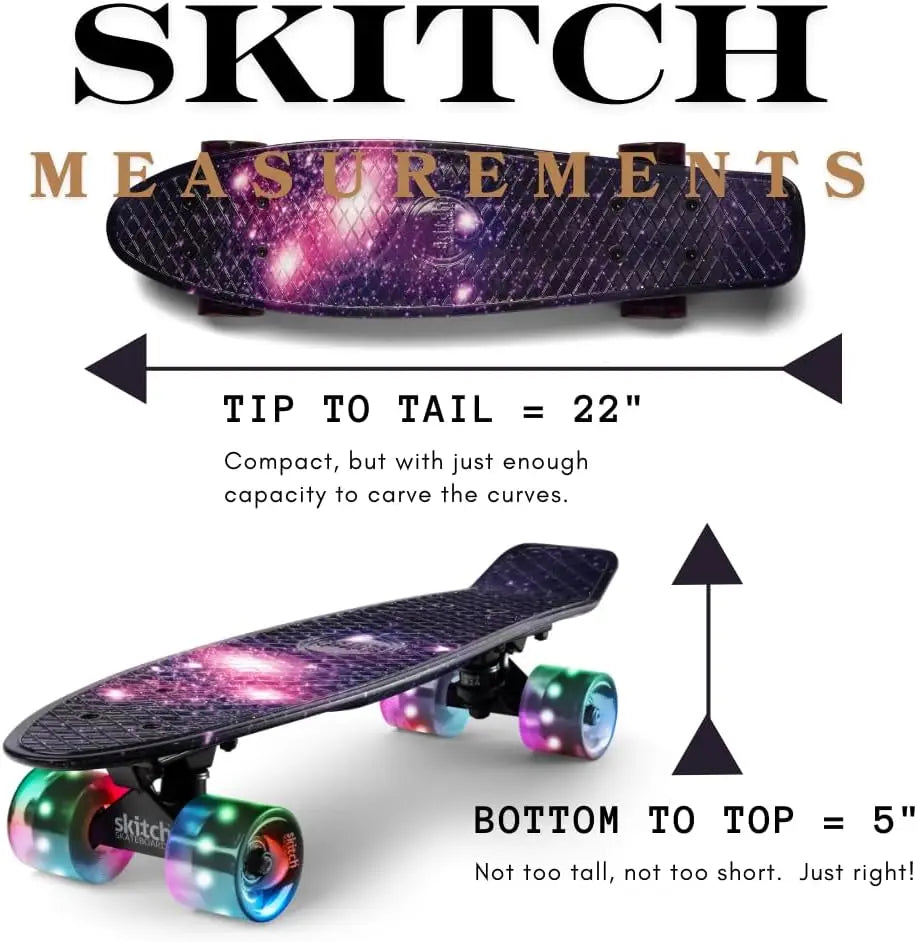 Complete Skateboard Set for Beginners & Pros with Cruiser Board, Backpack, Video Course & Tools