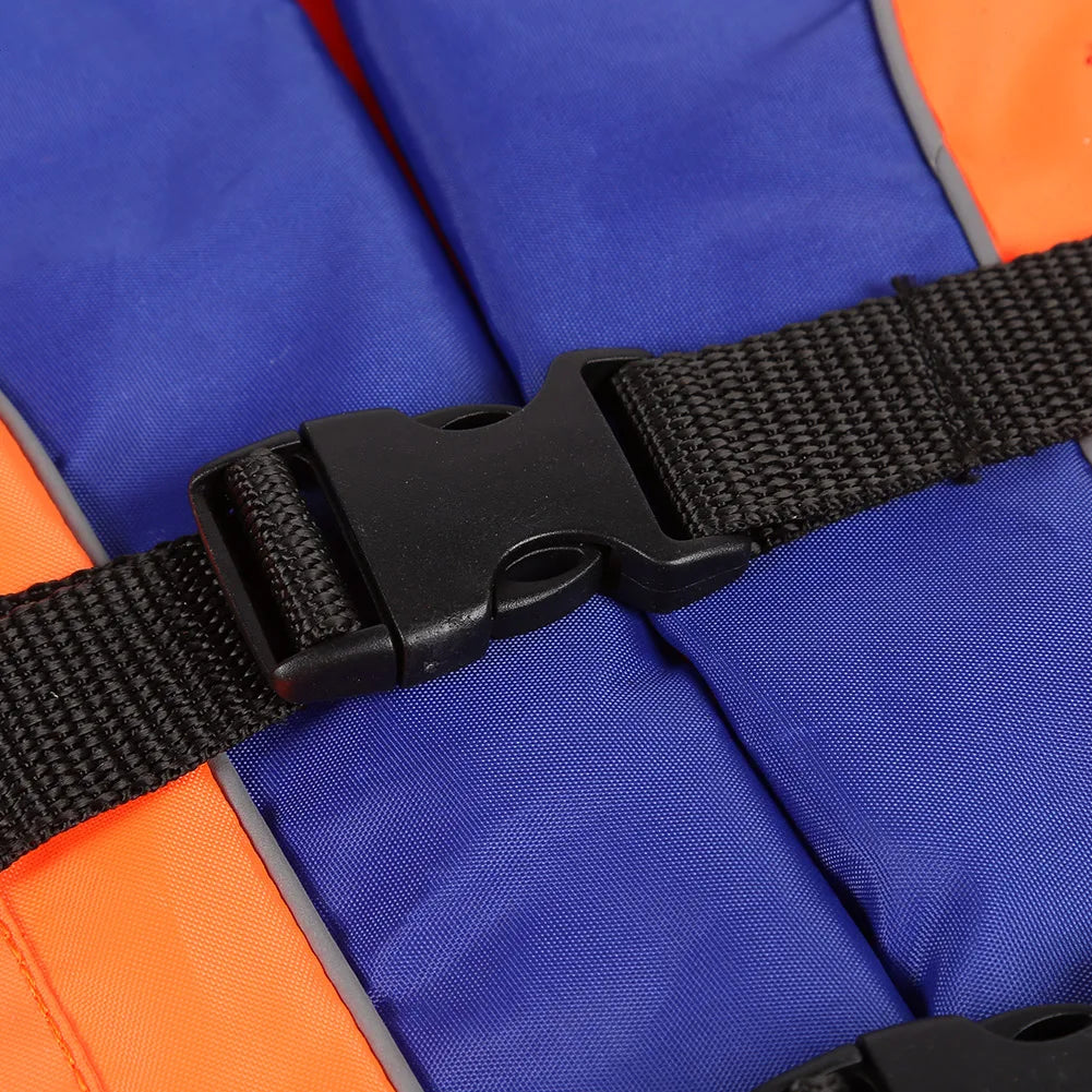 1/2PCS Children Life Jacket With Whistle Swimming Boating Float Vest Adjustable Size Drifting Swimming Life Vest For Water Sport