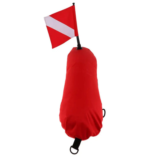 Safe Inflatable Scuba Diving Float Buoy & Dive Flag for Diver Down