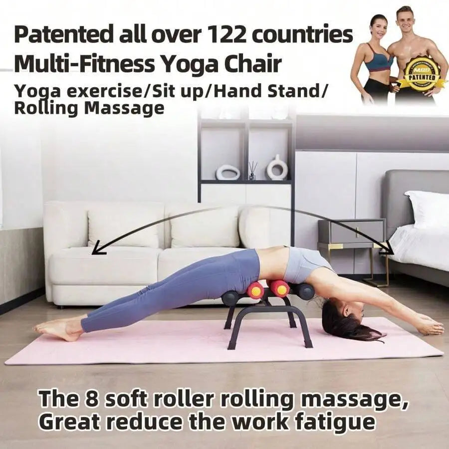 Mini Inversion Table, Stretching Training Machine Relieve Back And Waist Pressure,Ab Workout Machine For Home Gym,Ab Trainer,Ful