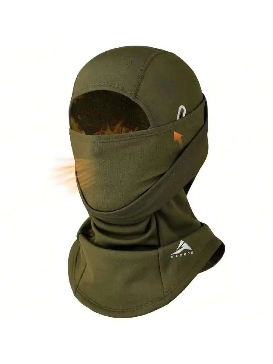 Double Layer Windproof Thermal Balaclava Ski Mask For Cold Weather Outdoor Sports