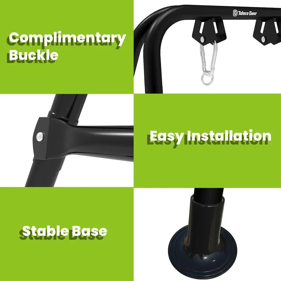 Stand,Heavy Duty Hanging Chair Stand,AFrame Metal Swing Sets for Backyard,Hammock Stand for Balcony, Patio, Terrace, Holds up to